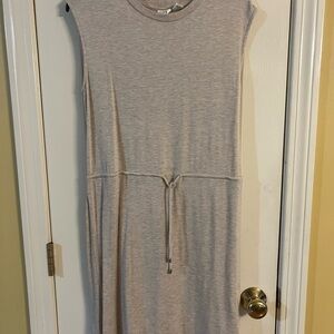 C&C California Light Tan Midi Dress